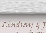 Jon & Lindsay Wedding Page
